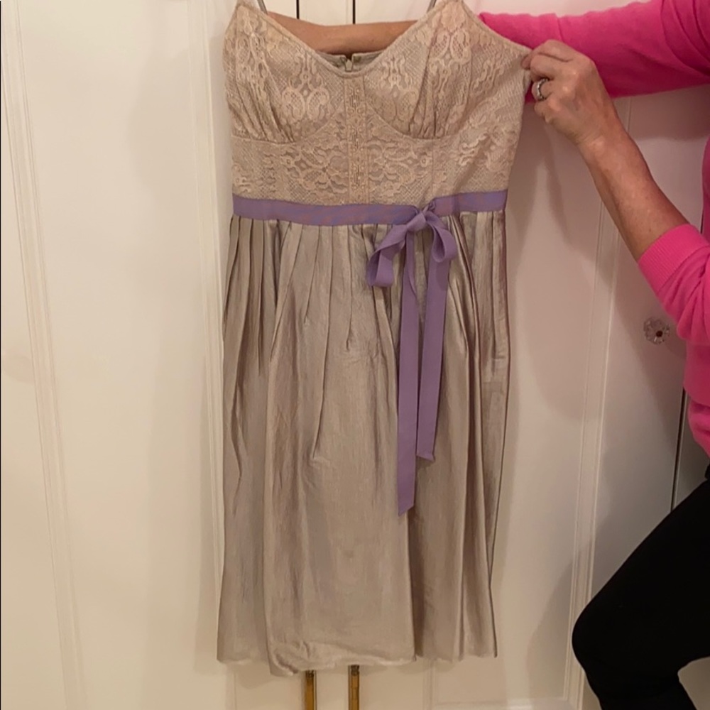Champagne/Beige Cocktail Dress